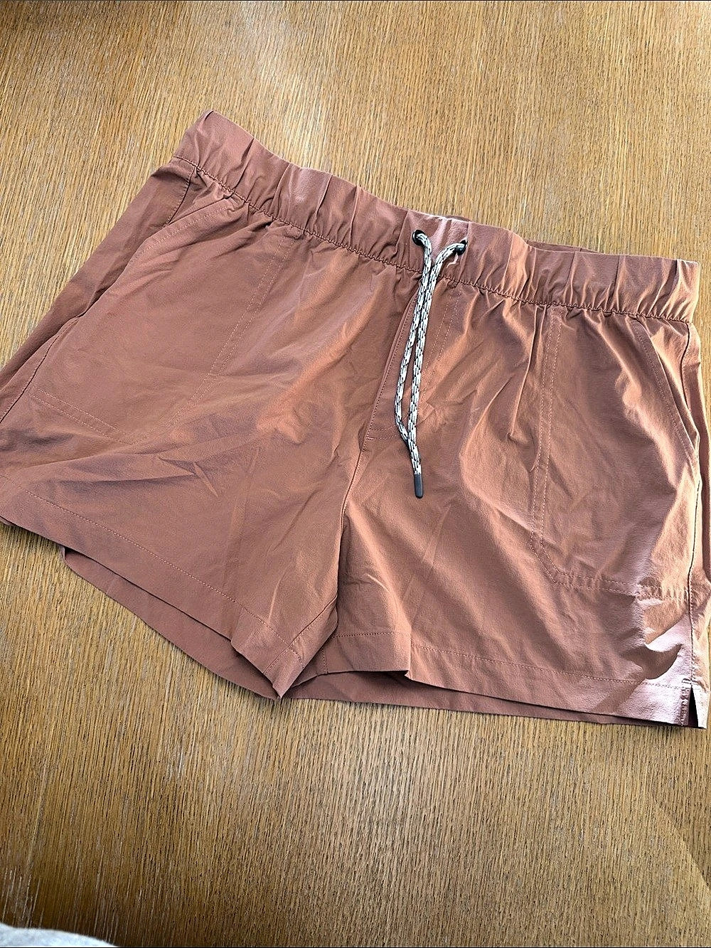 Never Worn! Free Fly Women's Latitude Short Athletic Shorts Rust Large